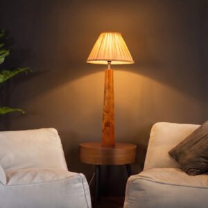 Spire Wooden Table Lamp
