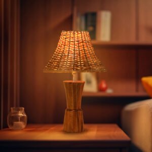 Totem Woven Bamboo Lamp
